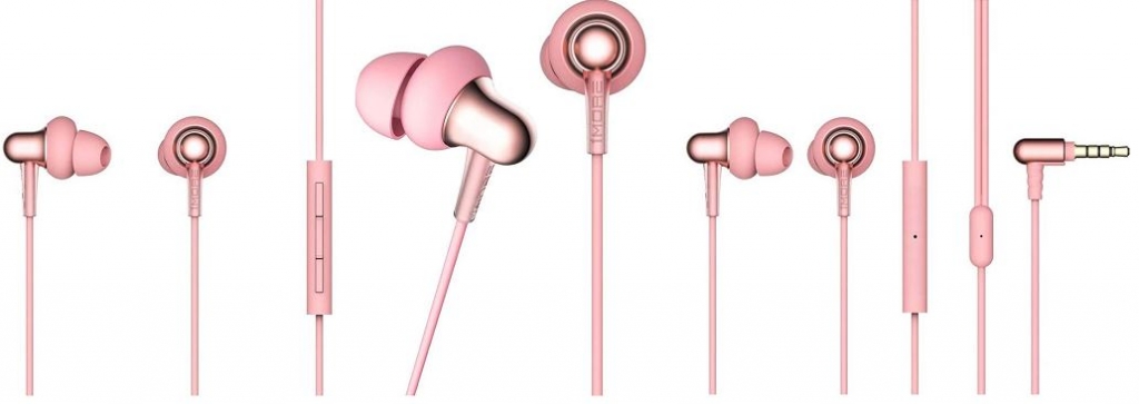 Slúchadlá 1MORE Stylish In-Ear Headphones Pink
