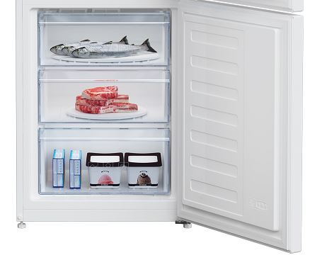 Kombinovaná chladnička s mrazničkou dole Beko RCSA240M30WN MinFrost