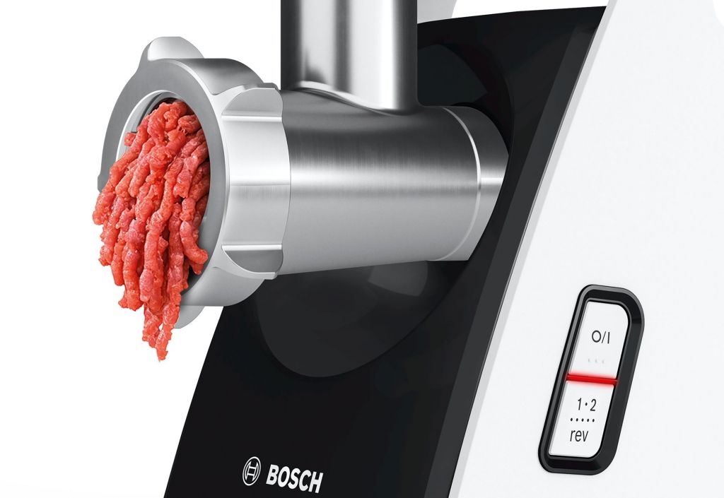 Elektrický mlynček na mäso Bosch MFW3X14W, 2000 W