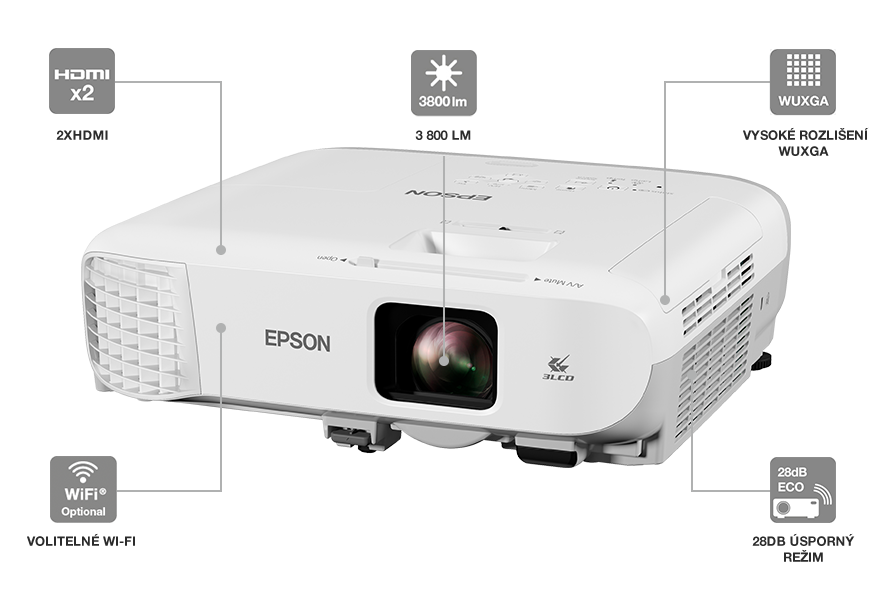 Projektor EPSON EB-980W