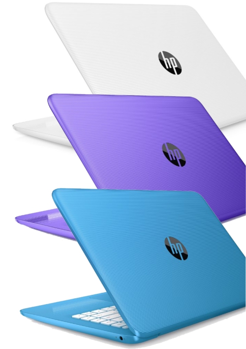 Notebooky HP Stream 14 v rôznych farbách
