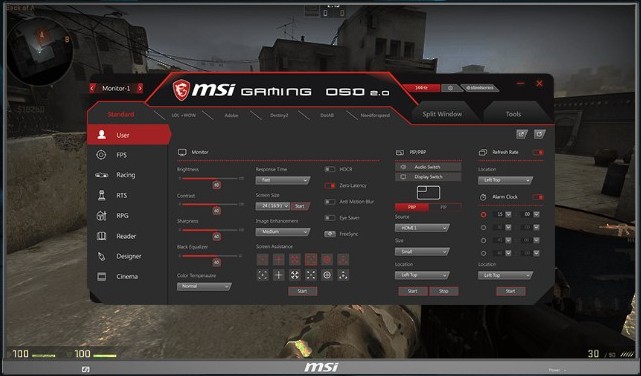 Herní monitor MSI Optix MAG272