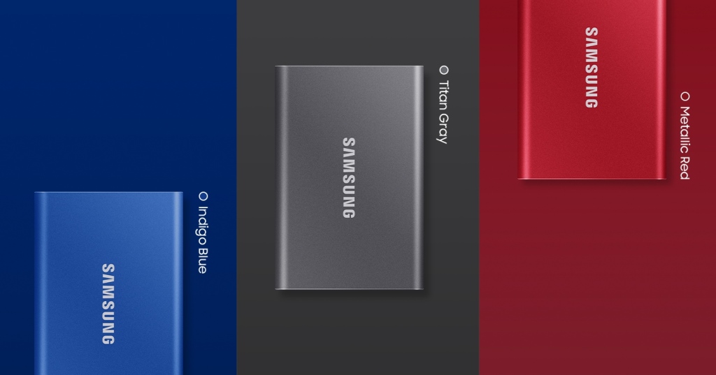 Externí SSD disk Samsung T7