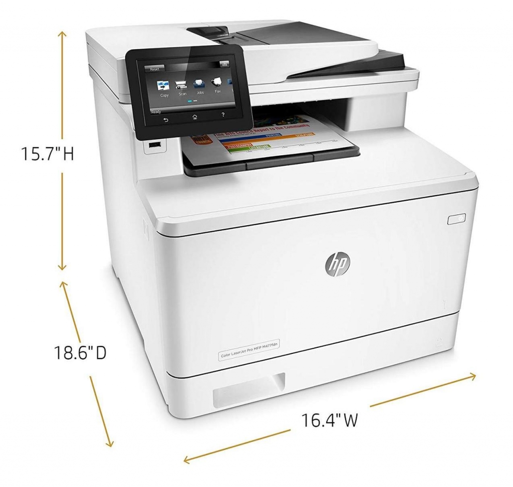 Multifunkční laserová tiskárna HP Color LaserJet Pro MFP M477fdn
