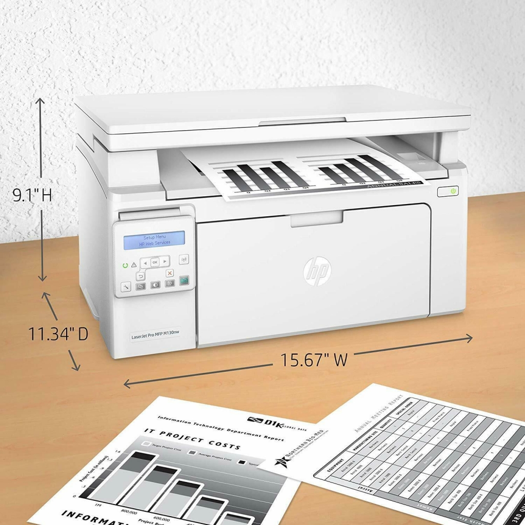 Multifunkční laserová tiskárna HP LaserJet Pro MFP M130nw