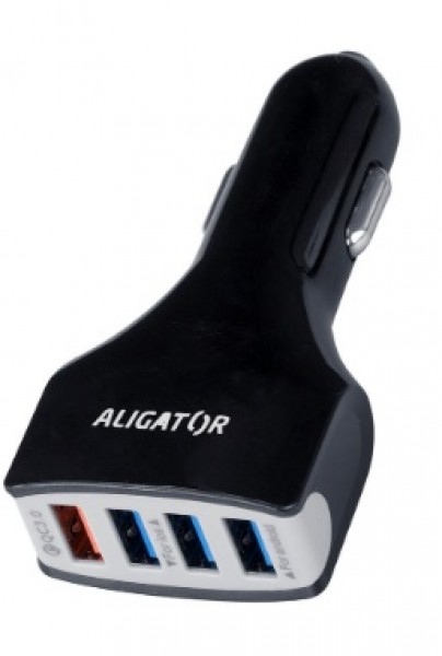 Autonabíjačka Aligator 4x USB