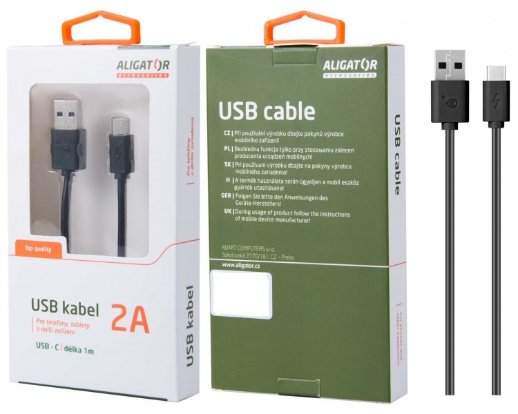 USB C kábel Aligator