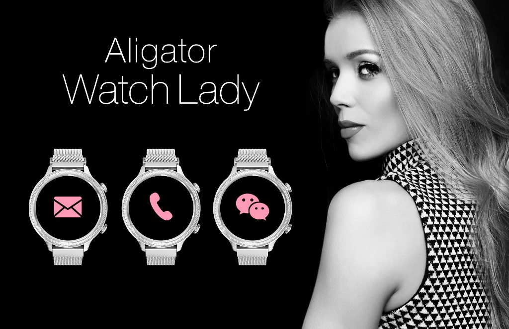 Dámske smart hodinky Aligator Watch Lady