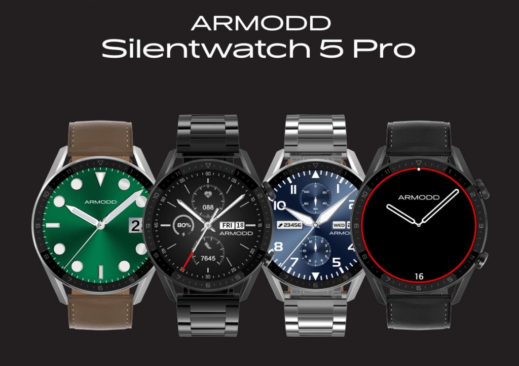 Chytré hodinky Armodd Silentwatch 5 Pro