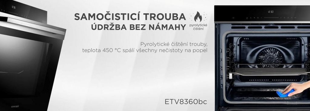 Vstavaná rúra Concept ETV8360BC