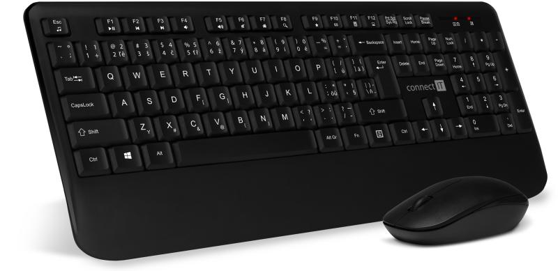 Set bezdrátové klávesnice a myši Connect IT CKM-7800-CS