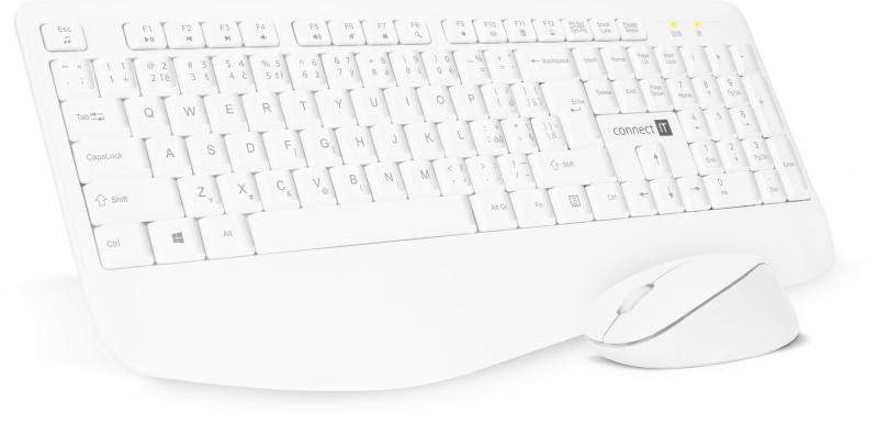 Set bezdrátové klávesnice a myši Connect IT CKM-7804-CS
