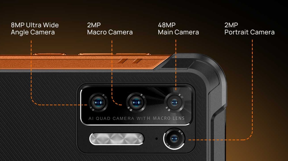 Čtyřnásobný 48Mpx AI fotoaparát Samsung