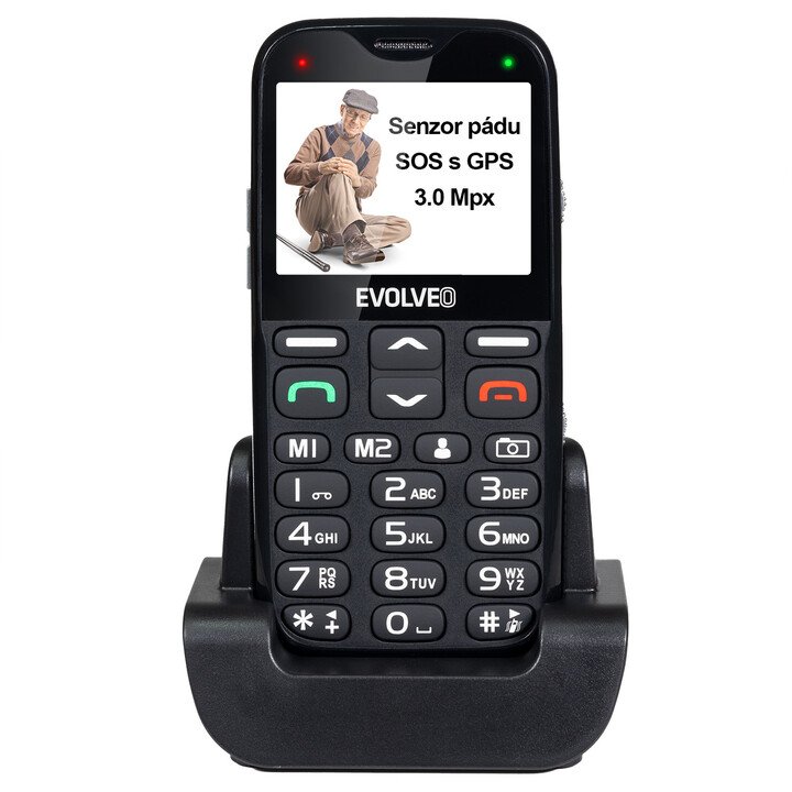 Tlačítkový telefon Evolveo EasyPhone XG