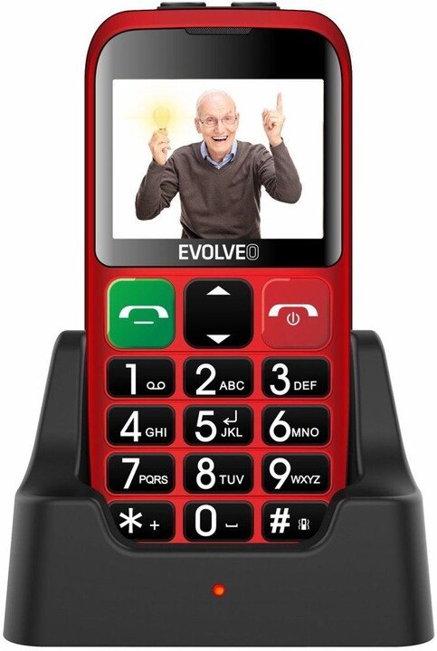 Tlačidlový telefón Evolveo EasyPhone EB