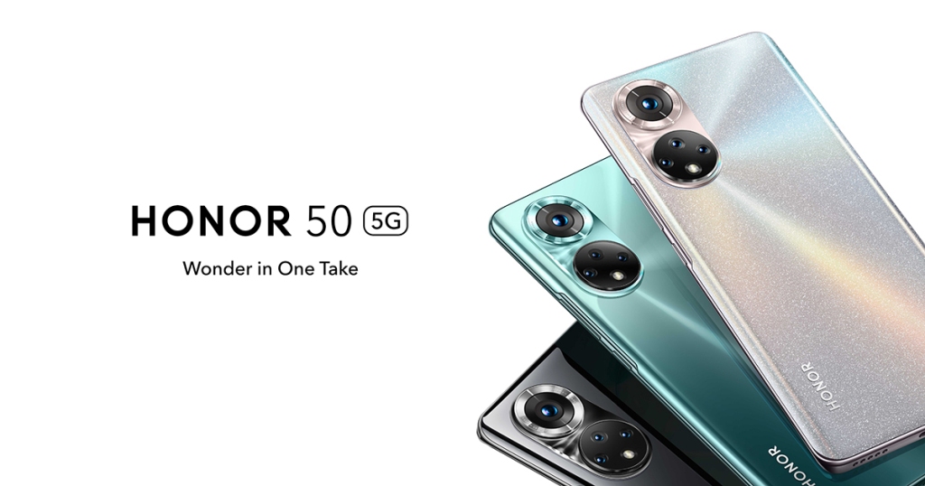 Mobilní telefon Honor 50 5G