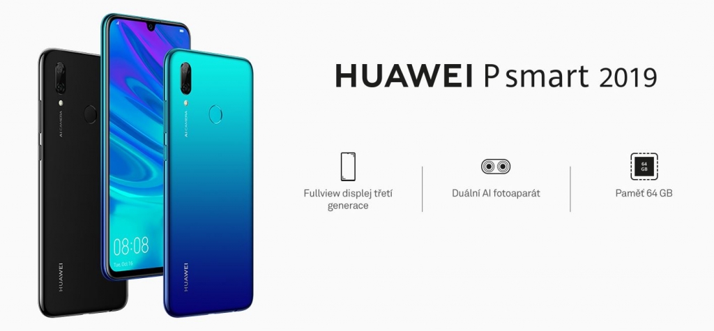 Farebné varianty Huawei PSMART 2019