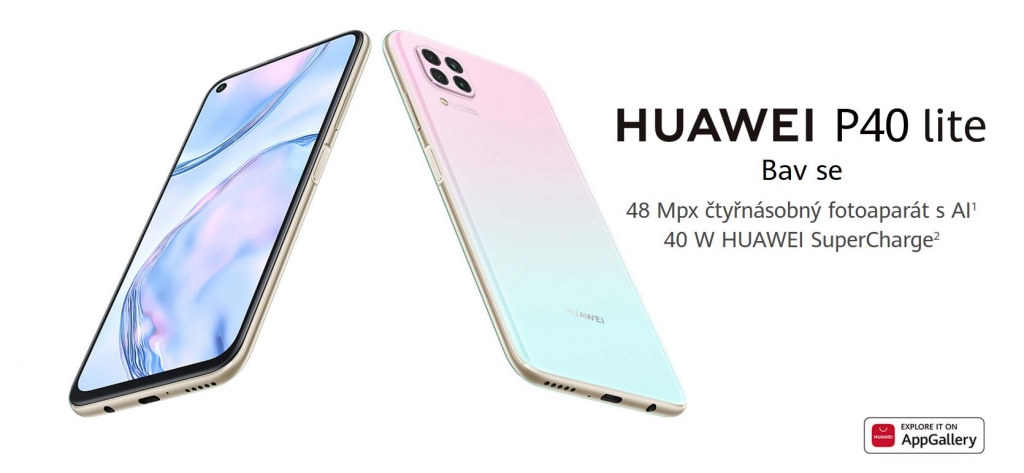 Mobilný telefón Huawei P40 Lite