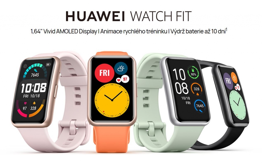 SMART hodinky Huawei Watch Fit
