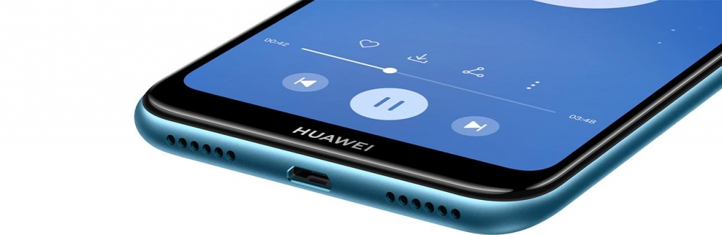 Huawei Y6 2019 - detail reproduktora