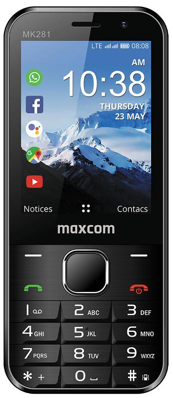 Tlačidlový telefón Maxcom Smart MK 281