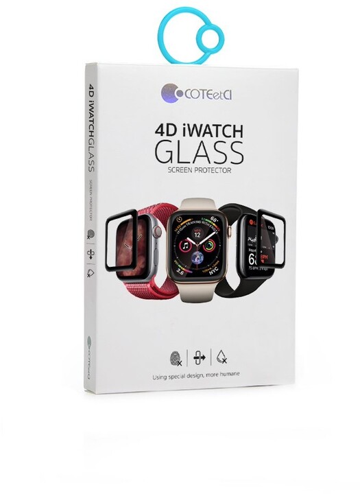 Tvrzené sklo 4D pro Apple Watch 4/5