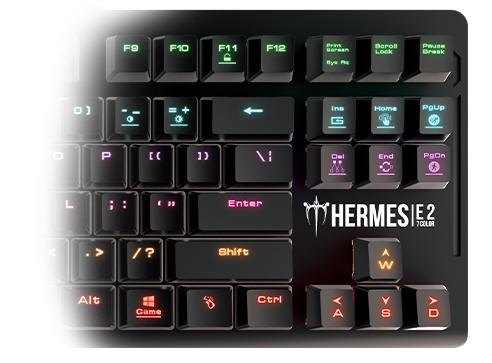 Herná klávesnica Gamdias Hermes E2