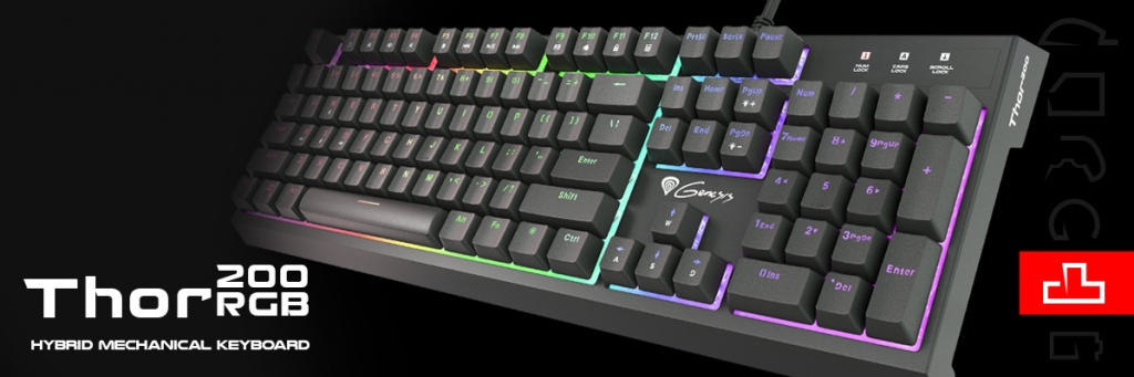 Herní klávesnice Genesis Thor 200 RGB