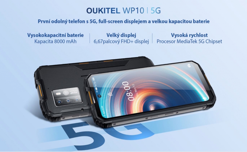 Mobilní telefon Oukitel WP10