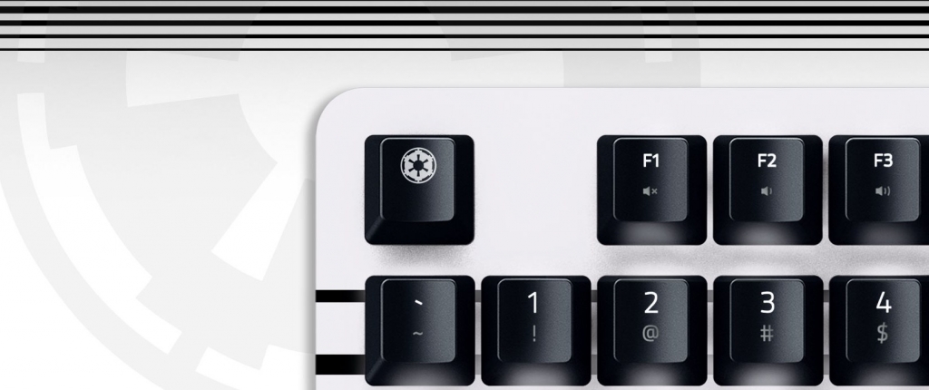 Herní klávesnice Razer BlackWidow Lite Stormtrooper Edition
