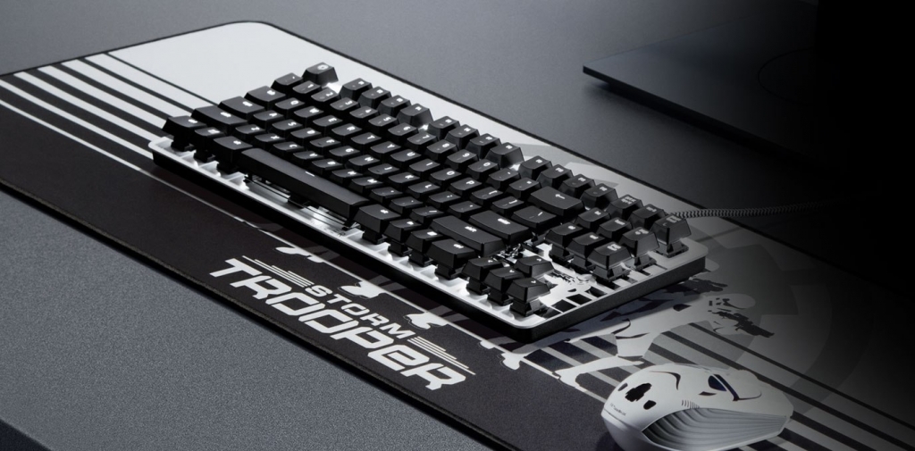 Herní klávesnice Razer BlackWidow Lite Stormtrooper Edition