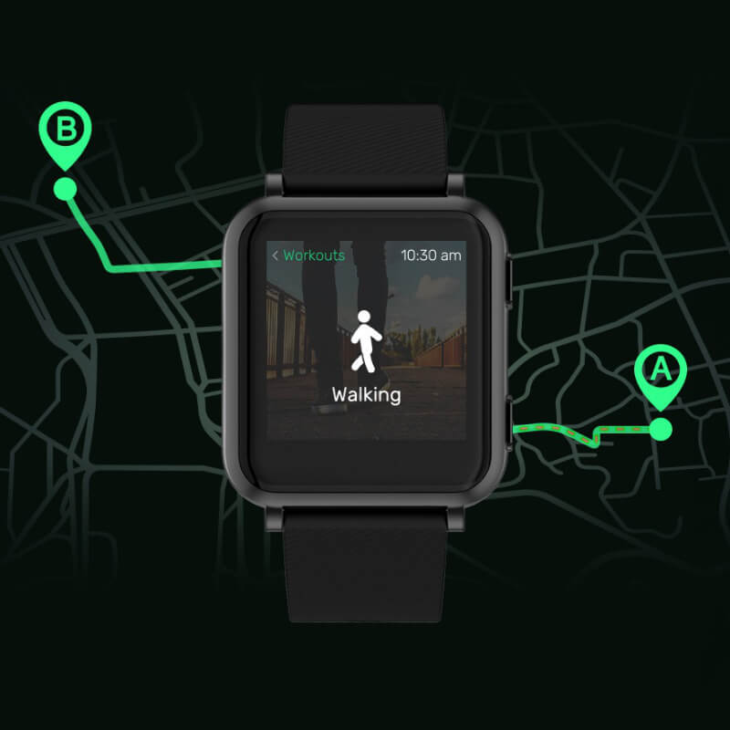 Chytré hodinky Smartomat Squarz X GPS