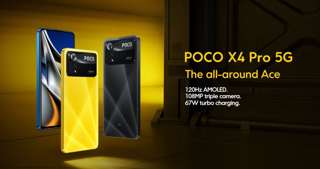 Mobilný telefón Poco X4 Pro 5G