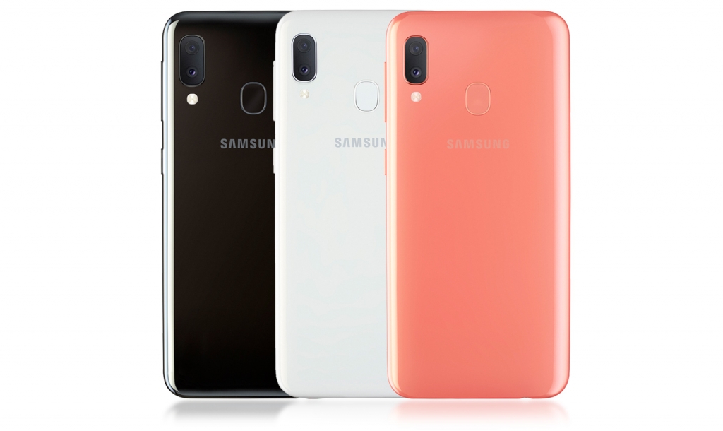Farebné varianty Samsung Galaxy A20e