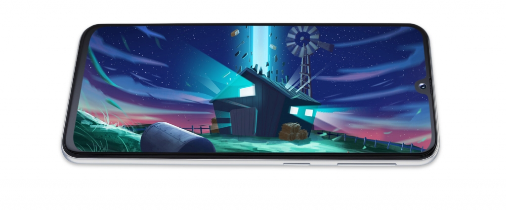 Samsung Galaxy A40 - detail displeja