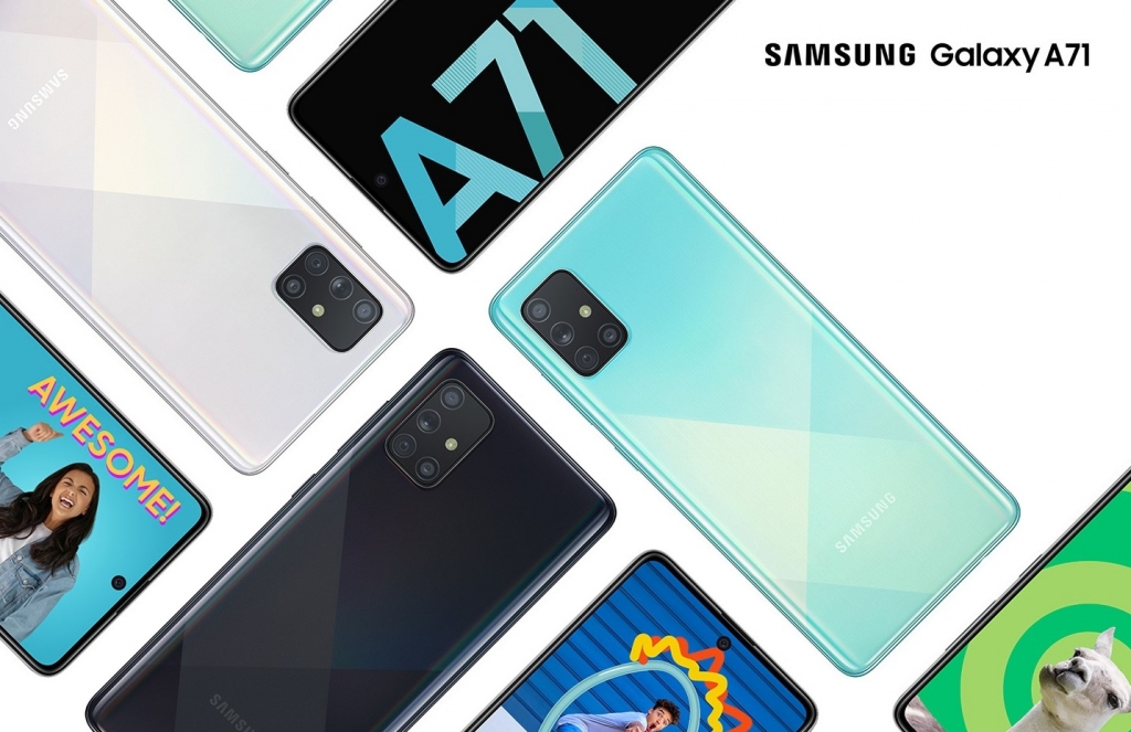 Mobilní telefon Samsung Galaxy A71