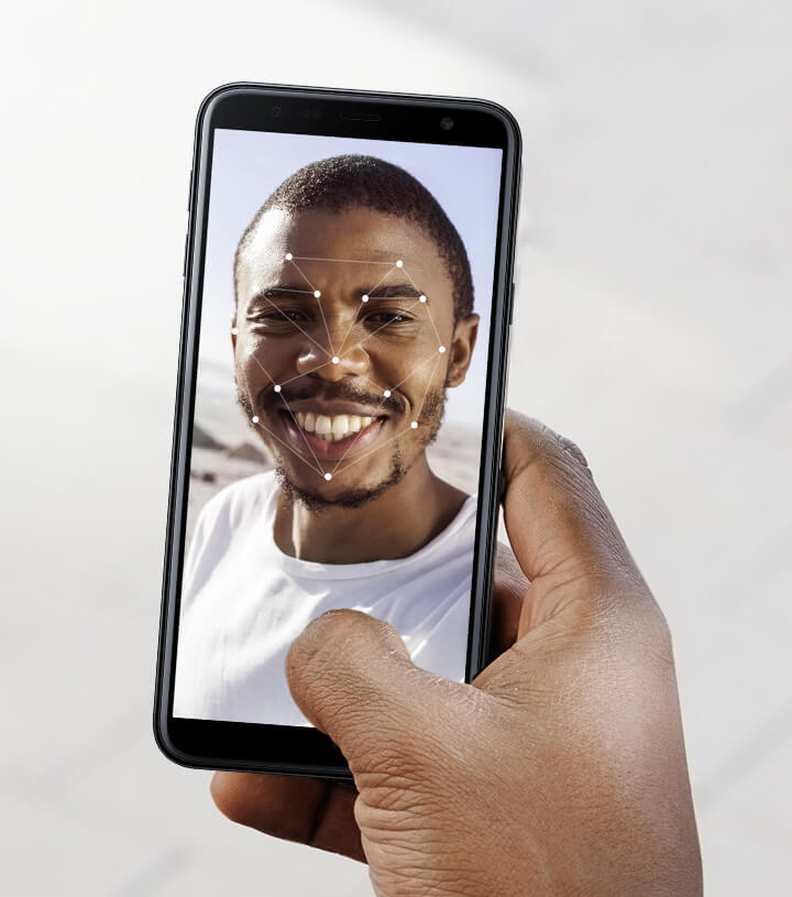 Technológia rozpoznania tváre Samsung Galaxy J4 PLUS