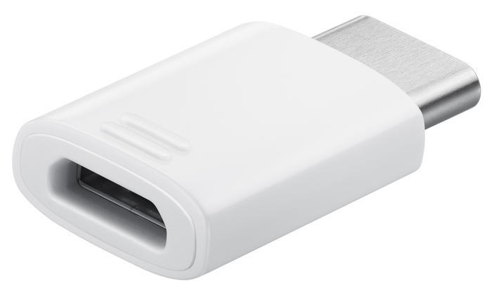 Adaptér Samsung USB-C na micro USB, biela