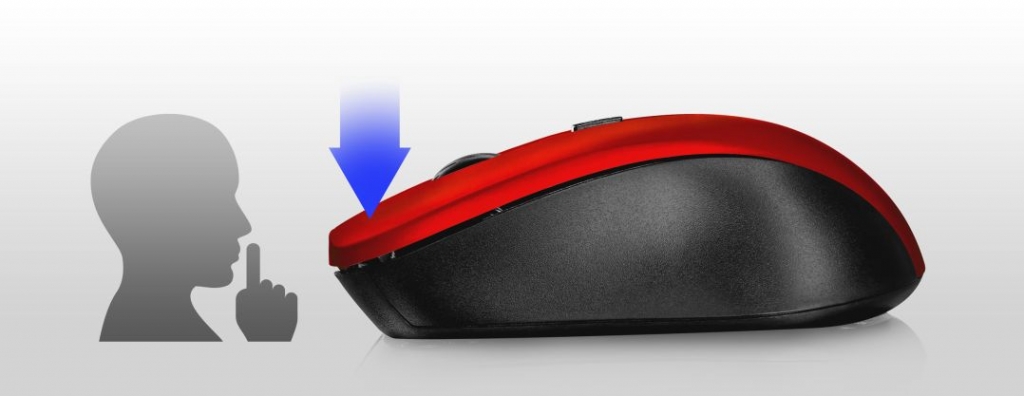 Bezdrôtová myš Mydo Silent Click Wireless Mouse