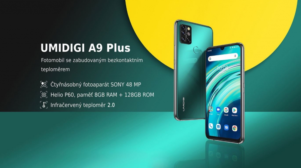 Mobilný telefón Umidigi A9 Plus