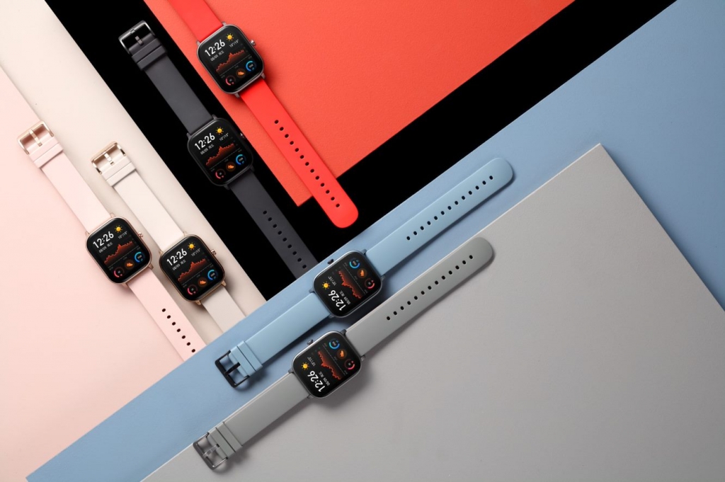 Inteligentné hodinky Xiaomi Amazfit GTS v rôznych farbách