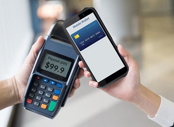 Platby v obchodech pomocí NFC