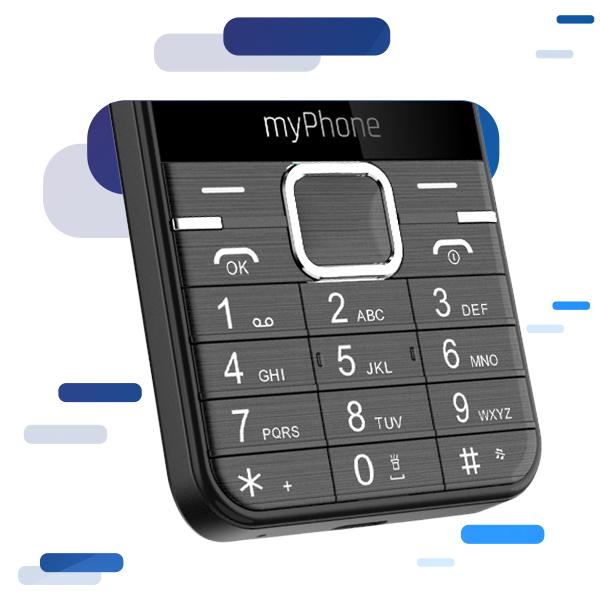Tlačítkový telefon myPhone Up
