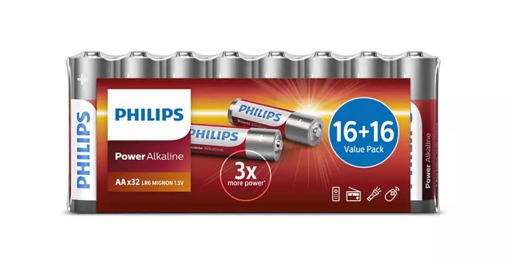 Baterie Philips Power Alkaline