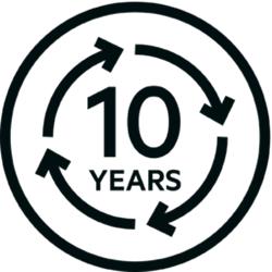 10 let záruka na motor
