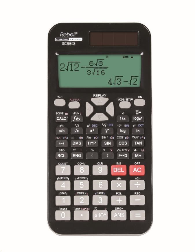 Vědecká kalkulačka Rebell SC2080S