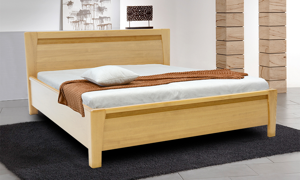 Dřevěná postel Divo