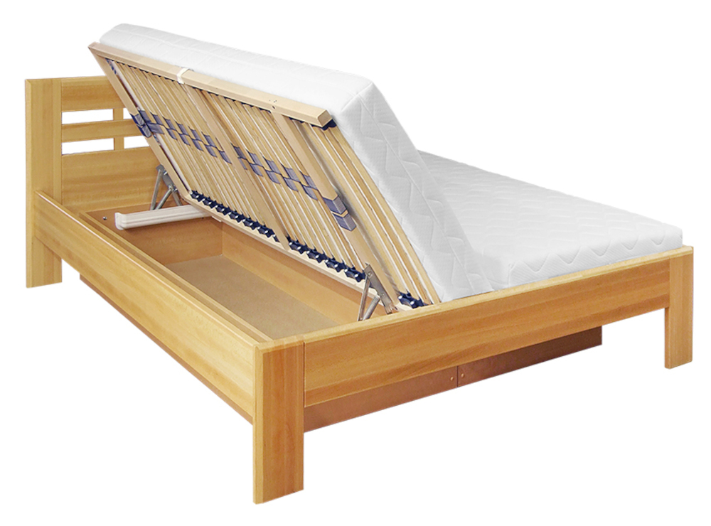 Dřevěná postel Stony