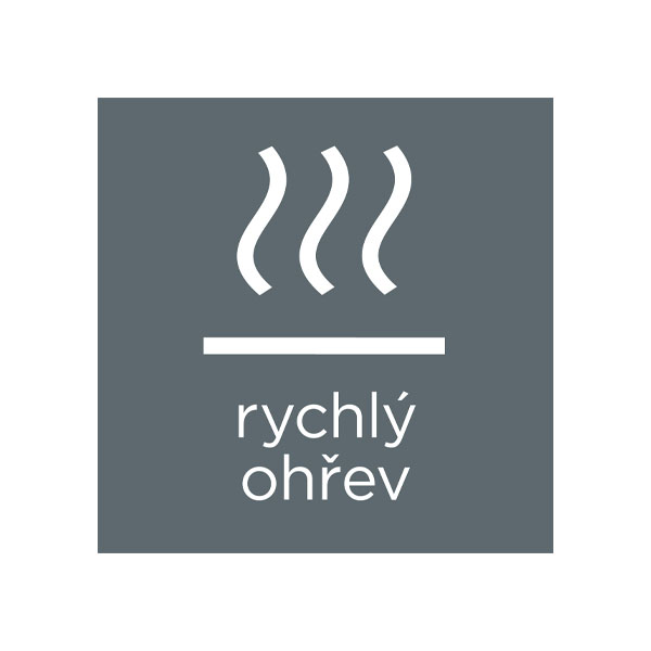 Rychlý ohřev ušetří čas