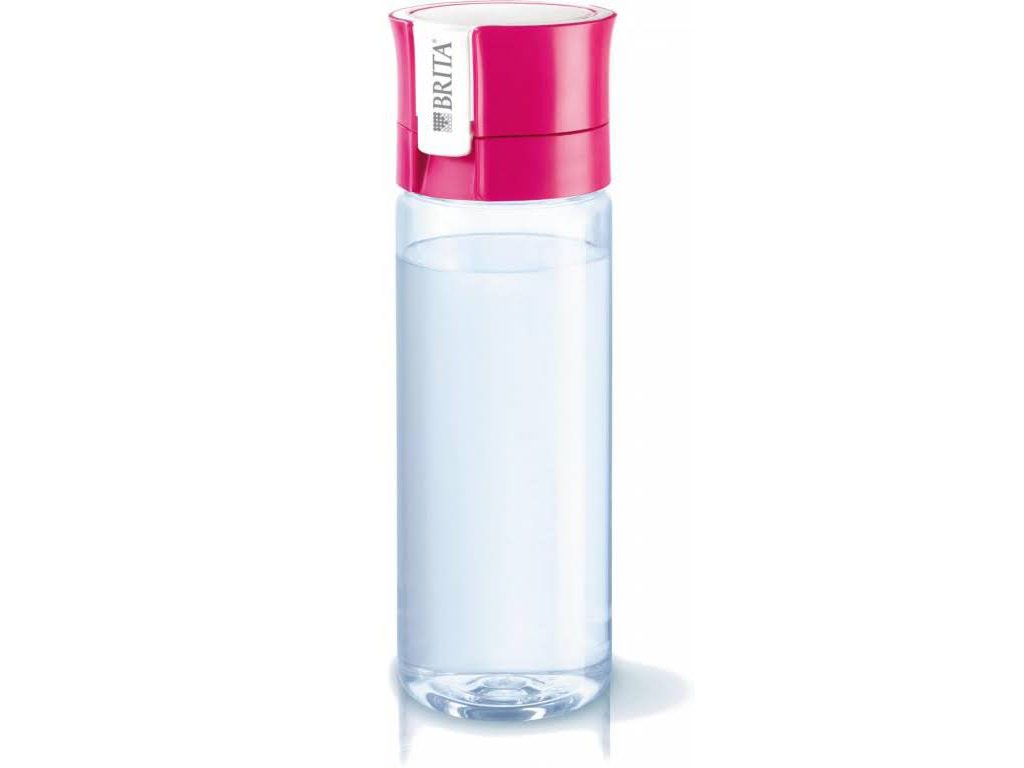 Filtračná fľaša na vodu Brita Fill&Go Vital, 0,6l, ružová